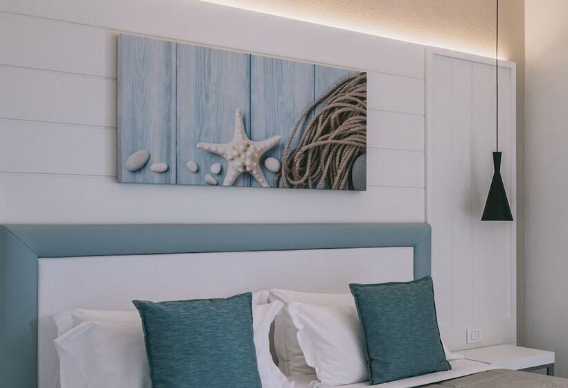 חדר סופריור לשלושה עם נוף לים, Mangia S Pollina Resort