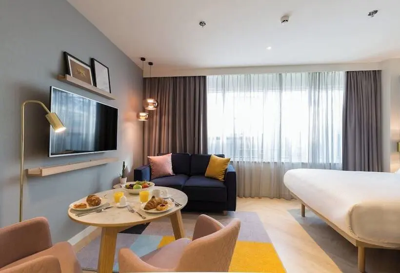 ダブルベッドのスタンダードスタジオ, Staybridge Suites The Hague   Parliament, An Ihg