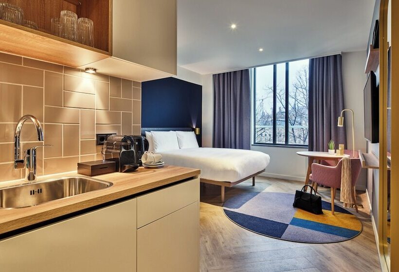 סטודיו סטנדרט מיטה זוגית, Staybridge Suites The Hague   Parliament, An Ihg