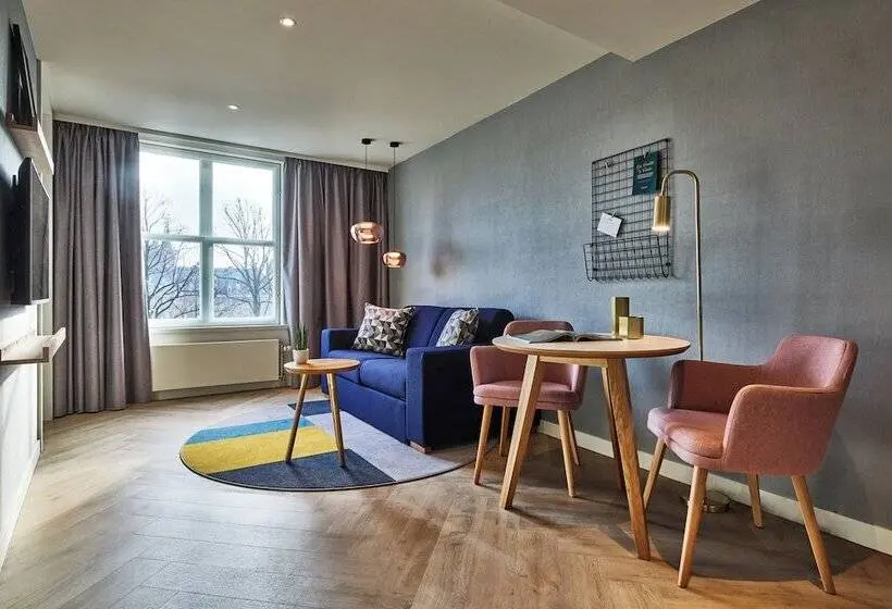 景色の見えるスイートルーム, Staybridge Suites The Hague   Parliament, An Ihg