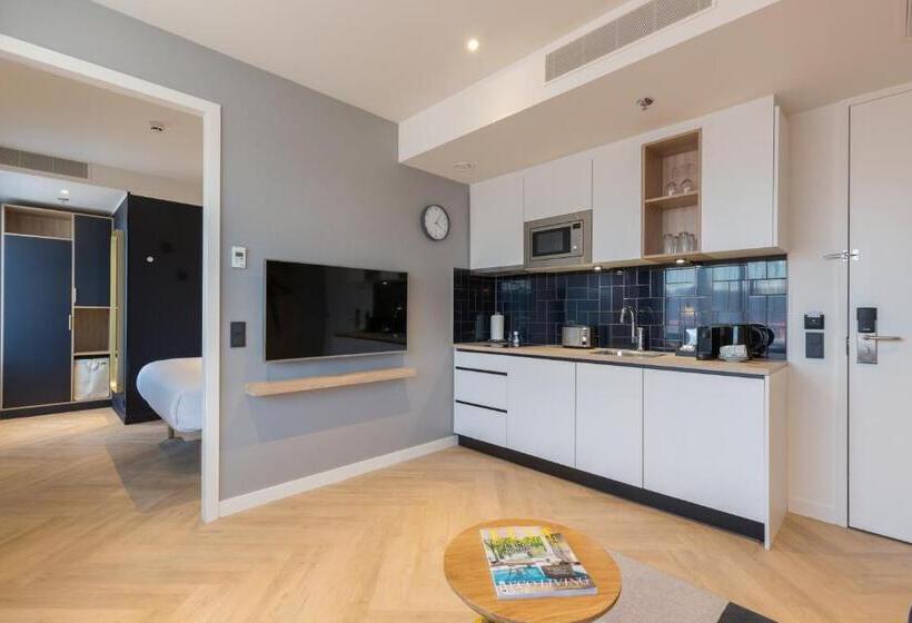 סטודיו סטנדרט מיטה זוגית, Staybridge Suites The Hague   Parliament, An Ihg