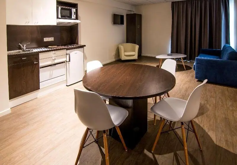 １ベッドルームアパートメント, Tulip Inn Thionville Residences
