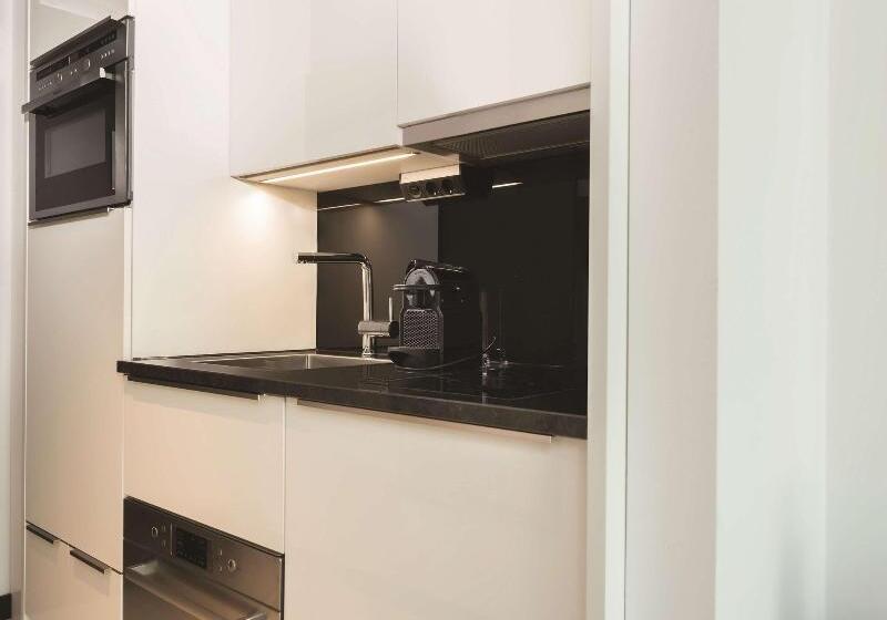 استودیوی پریمیوم, Adina Apartment Hotel Hamburg Speicherstadt