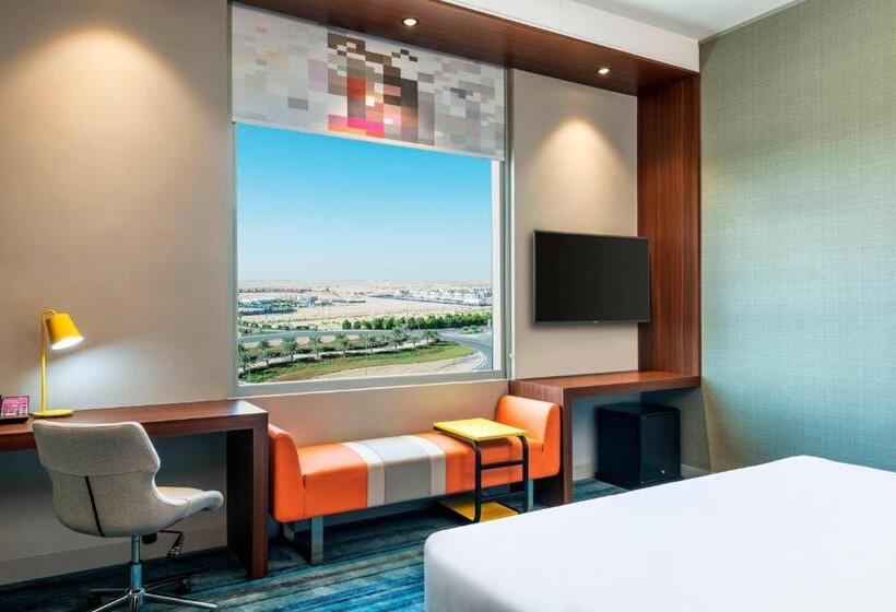 带大床的标准间, Aloft Dubai South