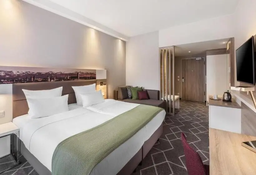 キングサイズベッドのスタンダードルーム, Holiday Inn Munich   City East, An Ihg