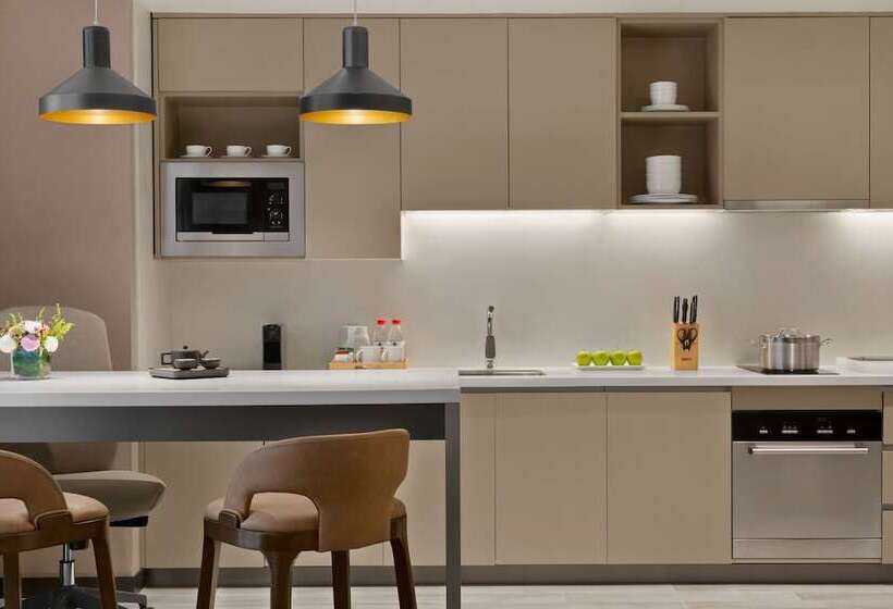 סוויטת 2 חדרי שינה, Hyatt House Chengdu Pebble Walk