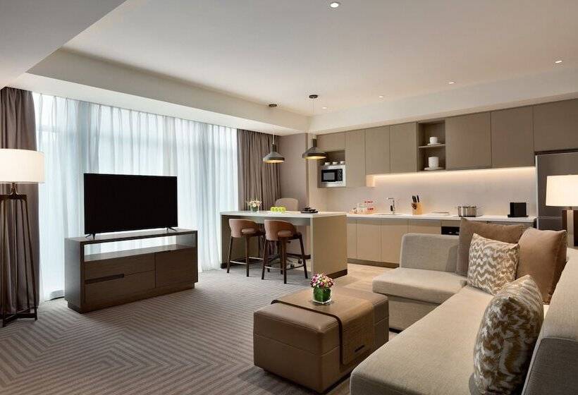 סוויטת 2 חדרי שינה, Hyatt House Chengdu Pebble Walk