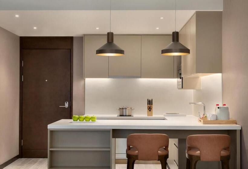 Студия Стандарт, Hyatt House Chengdu Pebble Walk