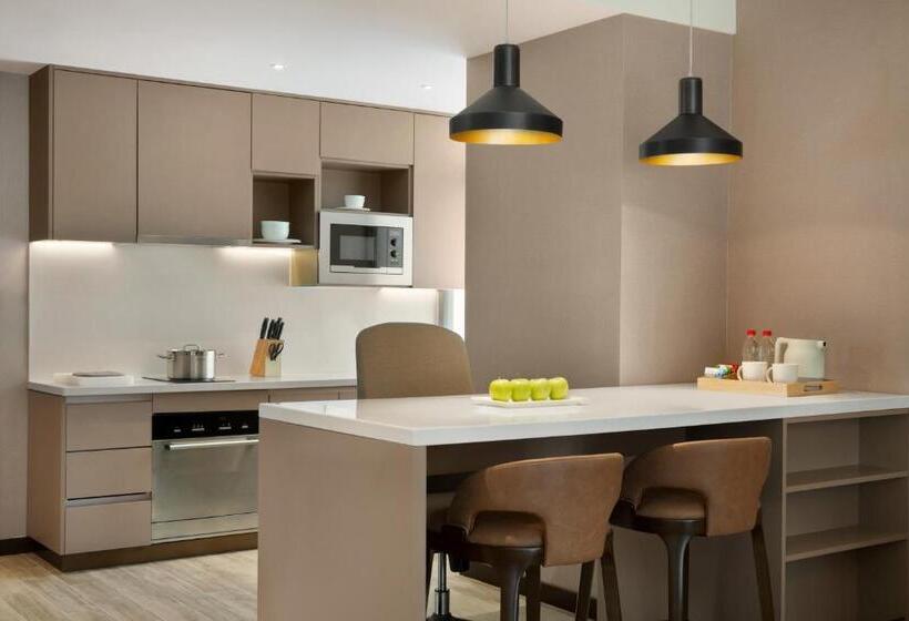 חדר סטודיו סטנדרד, Hyatt House Chengdu Pebble Walk