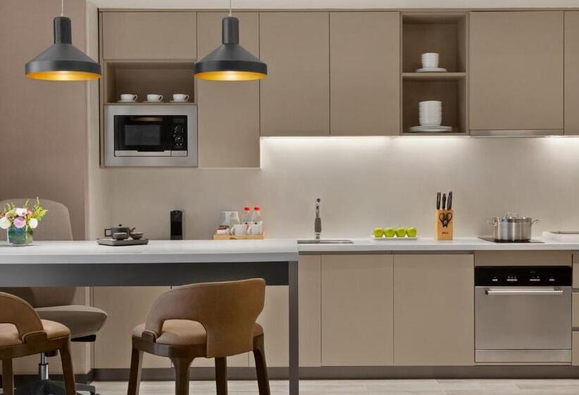 סוויטת 2 חדרי שינה, Hyatt House Chengdu Pebble Walk