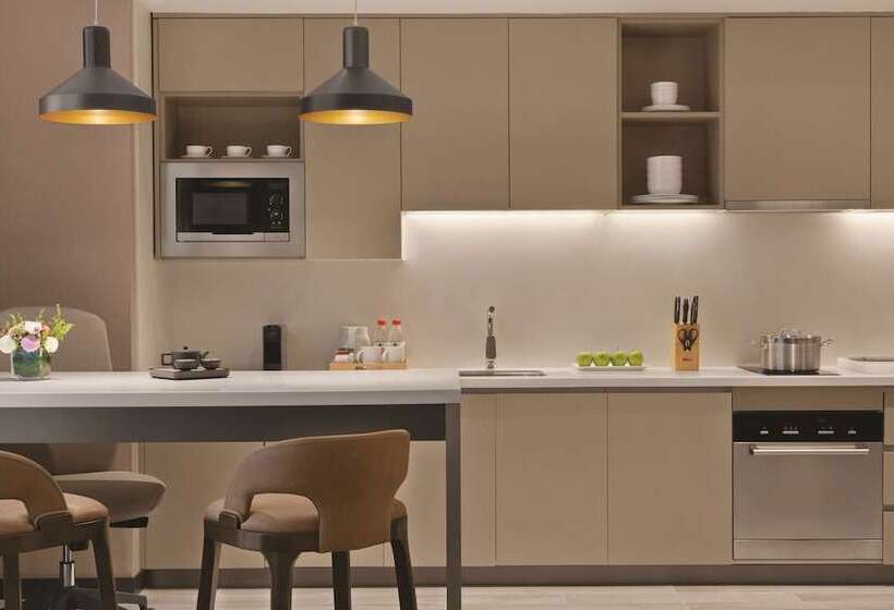 Люкс 2 Спальни, Hyatt House Chengdu Pebble Walk