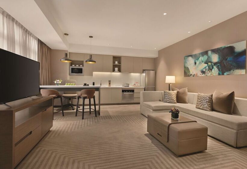 Люкс 2 Спальни, Hyatt House Chengdu Pebble Walk