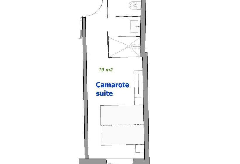 스위트 킹사이즈 침대, Nao Catedral Boutique