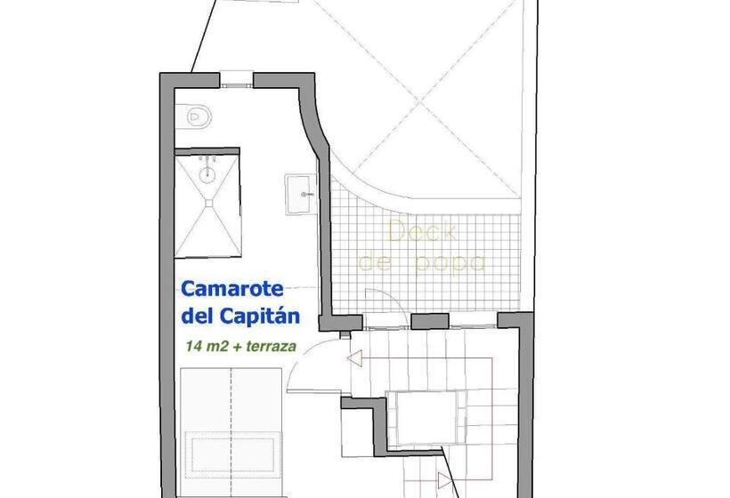 스탠다드 테라스 룸, Nao Catedral Boutique