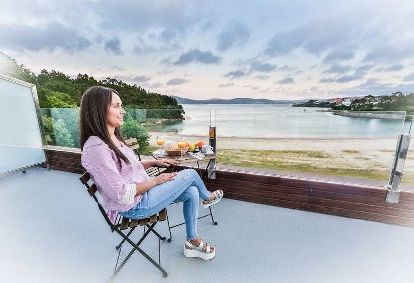 디럭스 룸 바다 전망, Playa de Camariñas