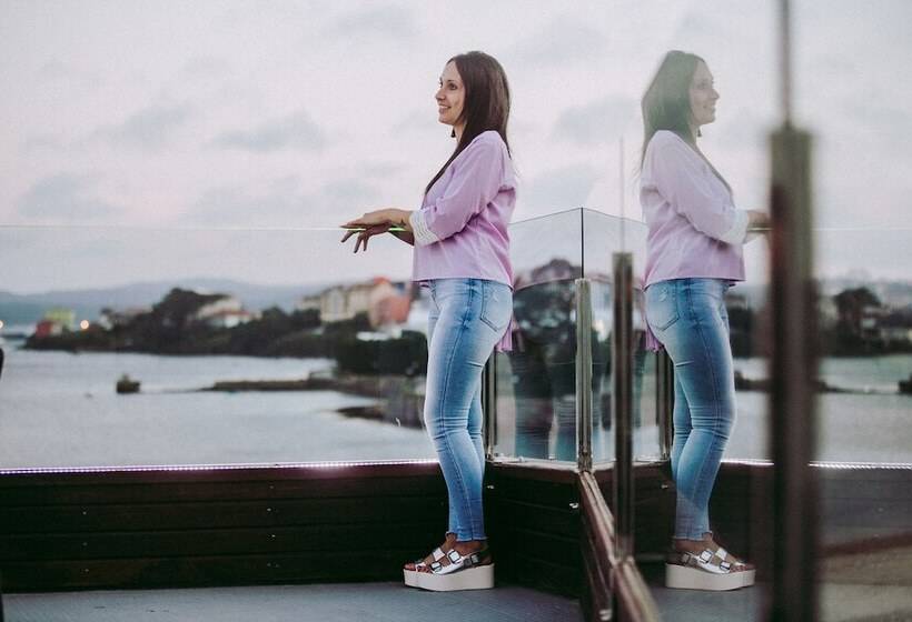 디럭스 룸 바다 전망, Playa de Camariñas