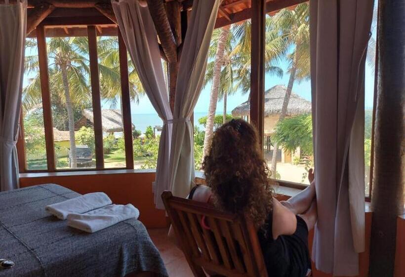 غرفة قياسية مطلّة علي البحر, Pousada Lacula