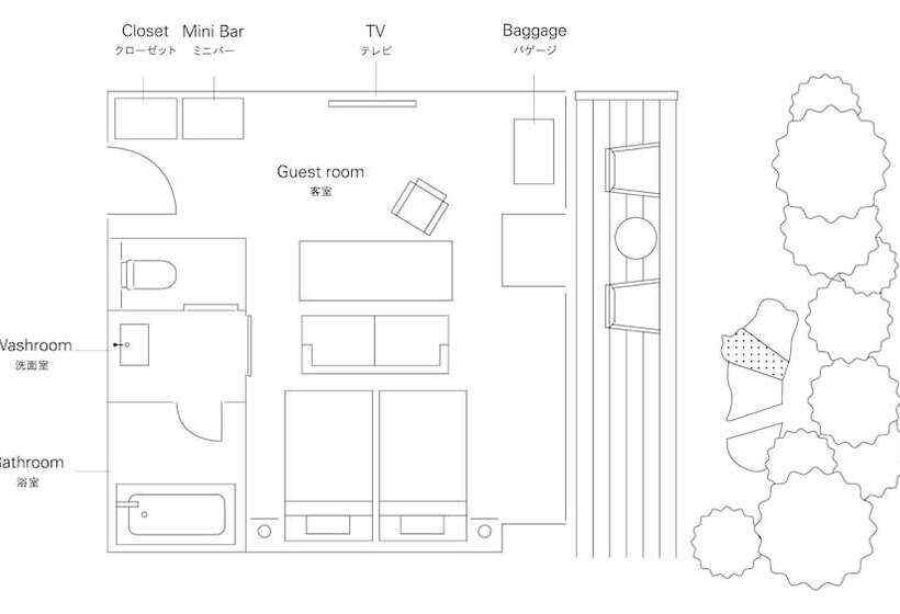 اتاق پرمیوم, The Thousand Kyoto