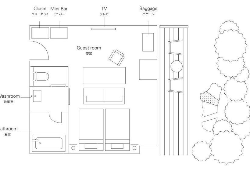 اتاق پرمیوم, The Thousand Kyoto
