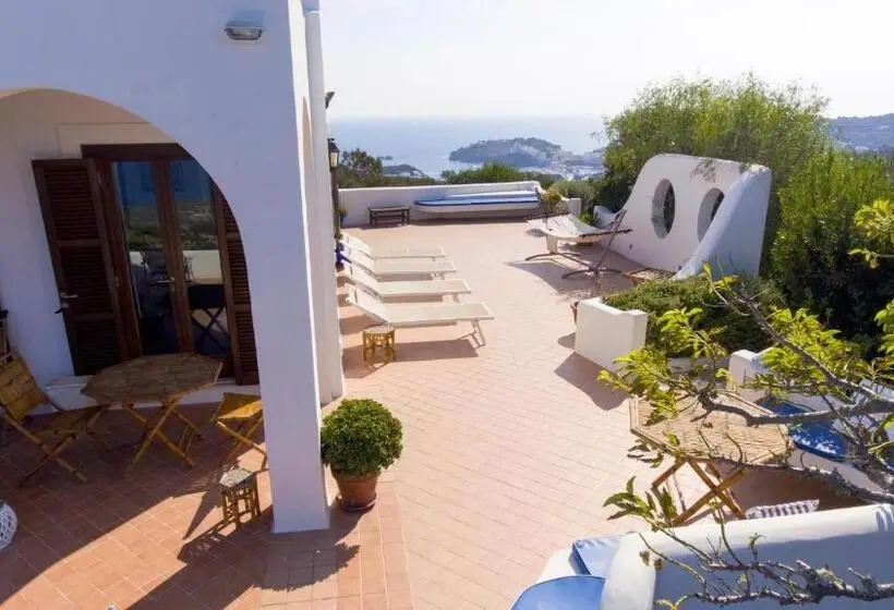 اتاق استاندارد با تراس, Guest House Villa Il Gabbiano