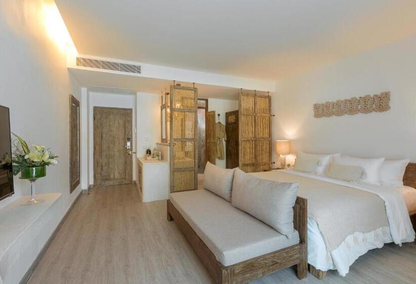 اتاق لوکس با بالکن, Eden Beach Khaolak Resort And Spa A Lopesan Collection Hotel   Sha Extra Plus