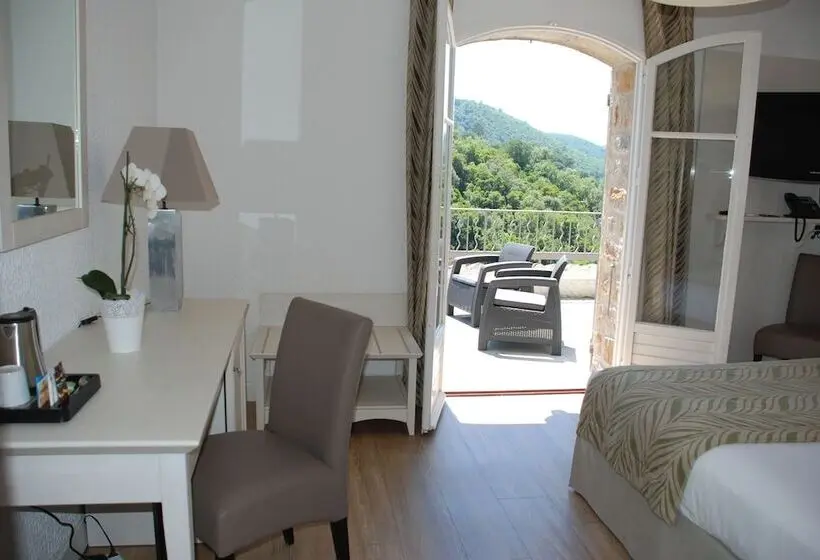 Superior Room with Terrace, Les 3 Barbus