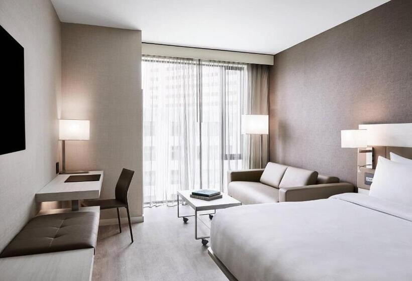 带大床的标准间, Ac Hotel By Marriott Dallas By The Galleria