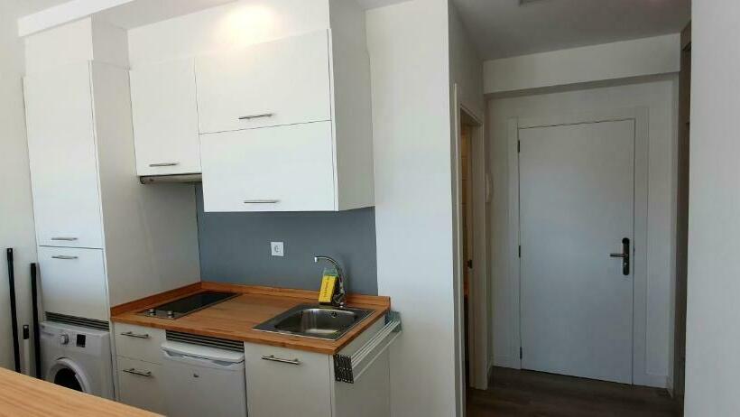 استودیوی استاندارد با چشم‌انداز دریا, Apartamentos Costa Da Morte Muxia