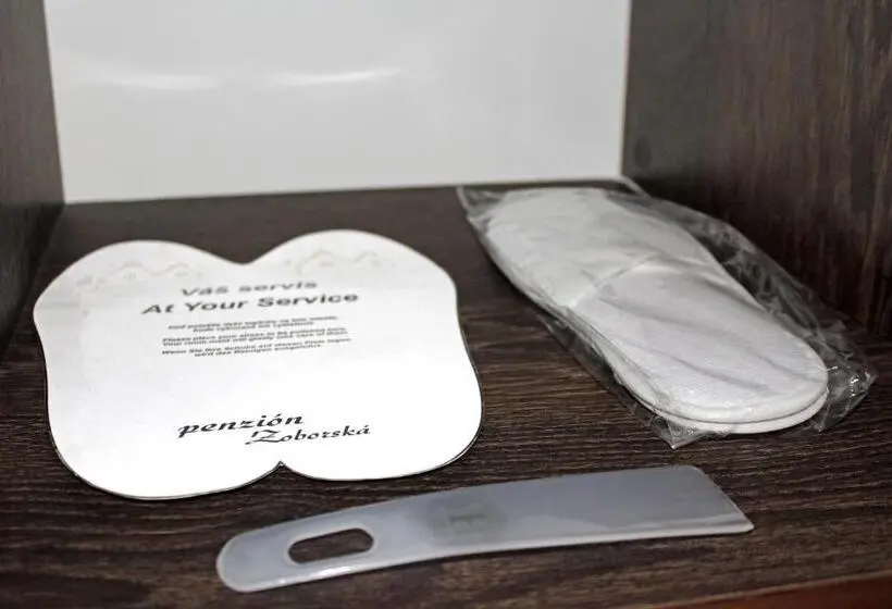 اتاق یک تخته با چشمانداز باغ, Penzion & Wellness Zoborska