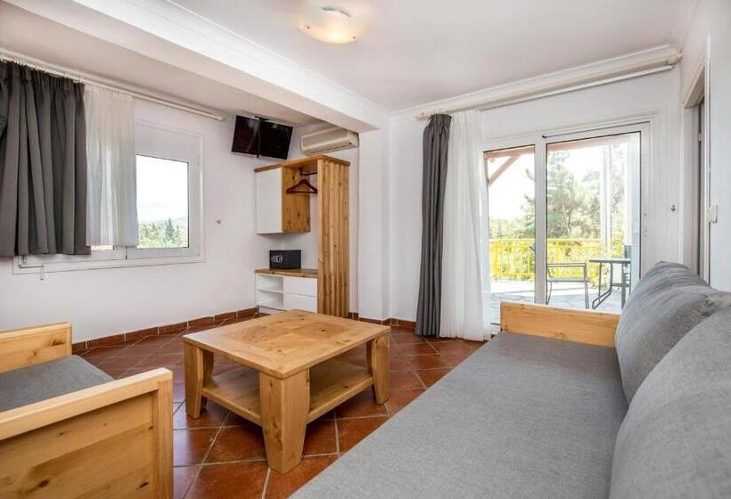 带1个卧室的带海景的公寓, Rodon House Apart