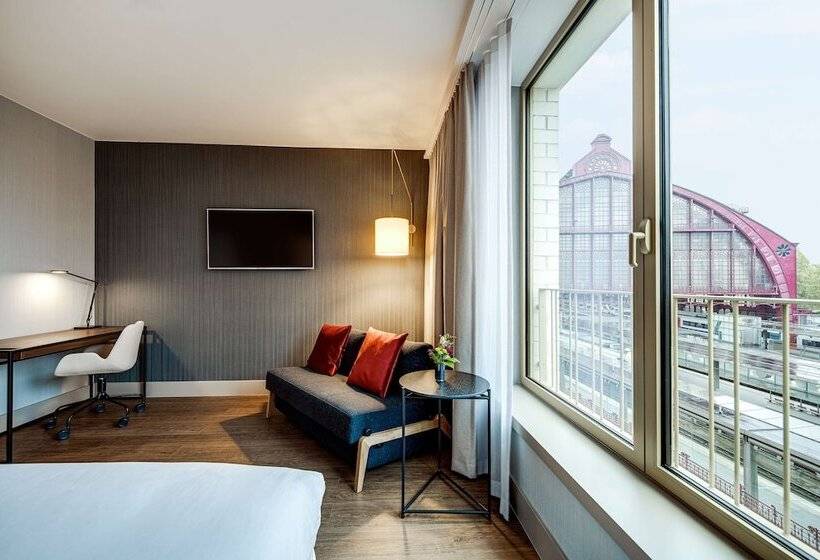 Premium room with view, NH Collection Antwerp Centre