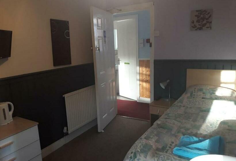 标准单人间共用浴室, Llwynygog Guest House