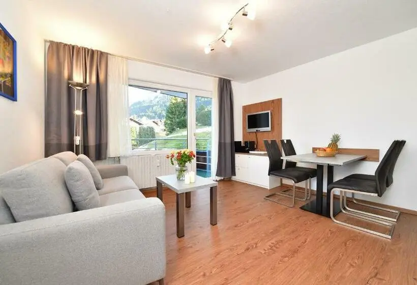 1ベッドルームのコンフォーとアパートメント, Familienhotel Kleinwalsertal