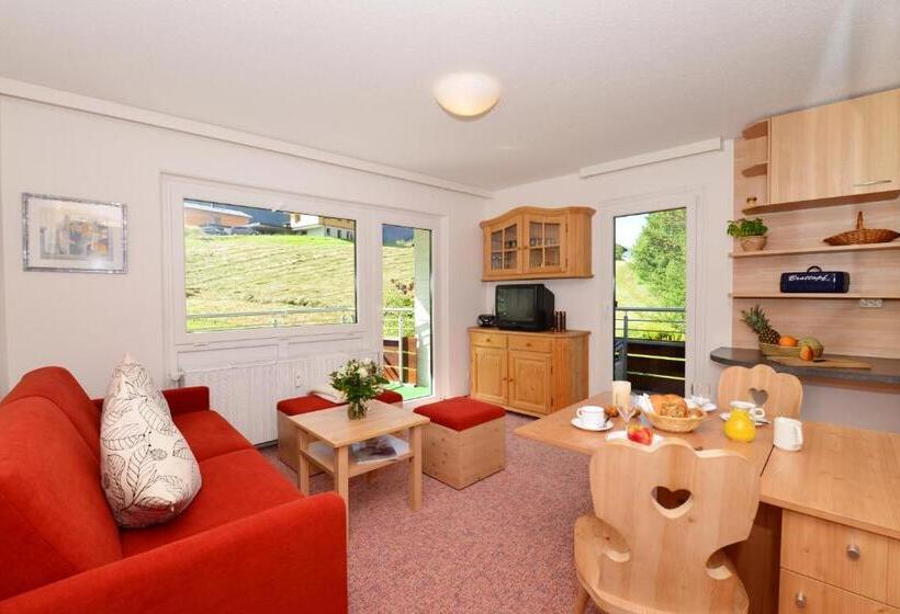 Апартаменты Комфорт 1 Спальня, Familienhotel Kleinwalsertal