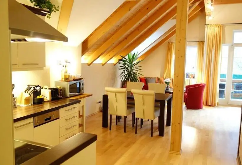 バルコニー付き１ベッドルームアパートメント, Landhaus Leitner Am Wolfgangsee