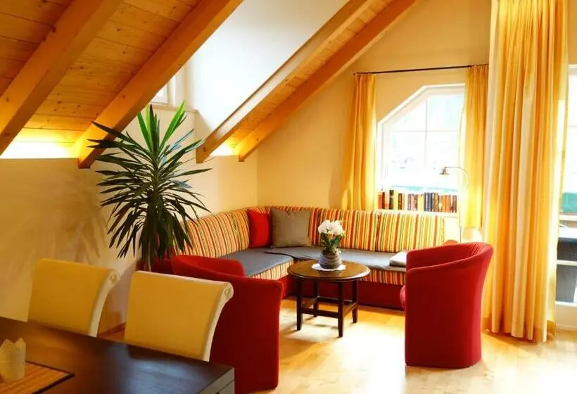 バルコニー付き１ベッドルームアパートメント, Landhaus Leitner Am Wolfgangsee