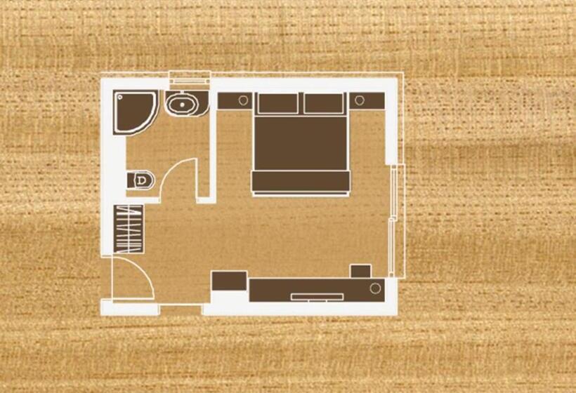 اتاق استاندارد با بالکن, Apartments And Rooms Bernik