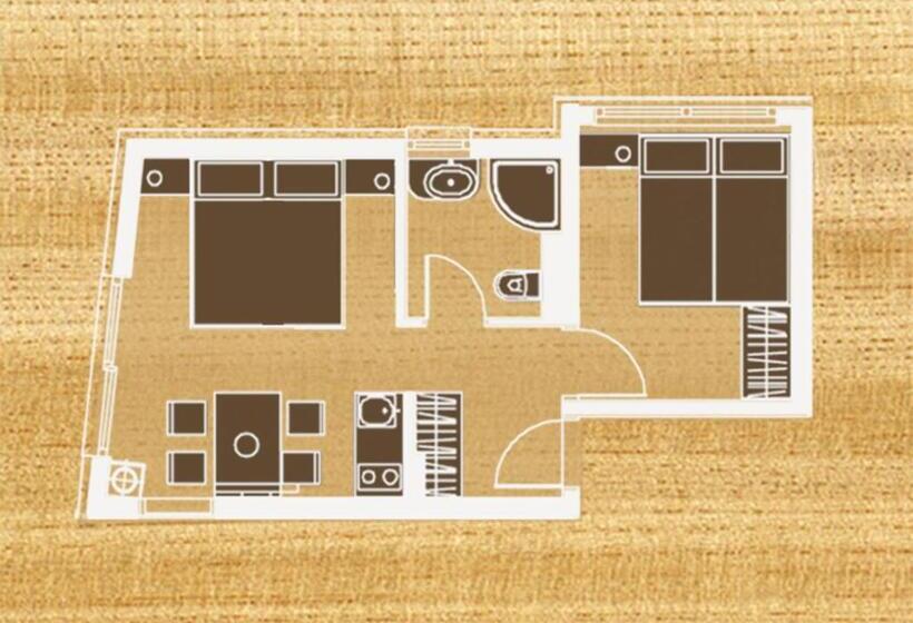 آپارتمان عادی 1 خوابه, Apartments And Rooms Bernik