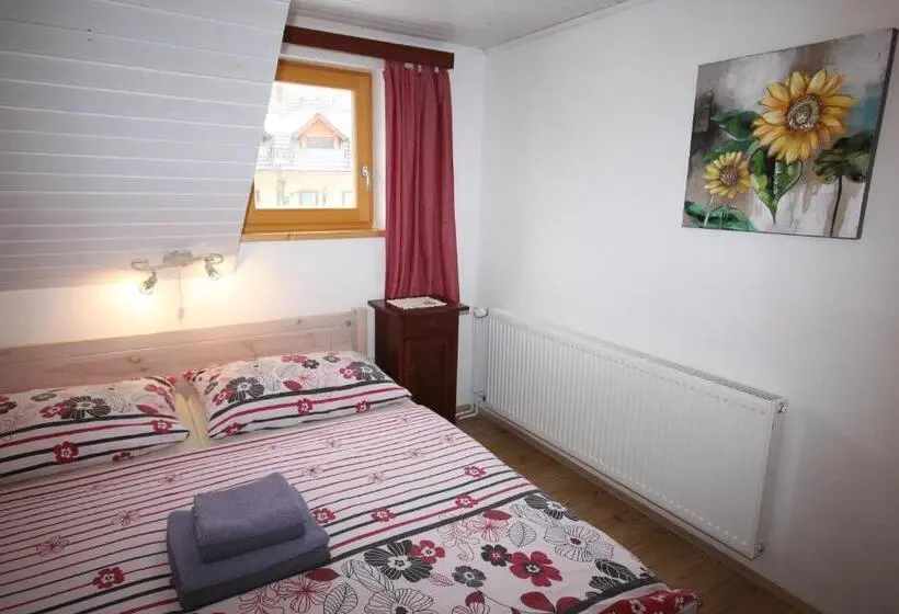 اتاق خانوادگی با سرویس بهداشتی مشترک, Apartments & Hostel Bohinj