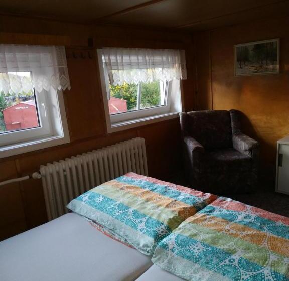 스탠다드 룸 공동 욕실, Pension Panorama