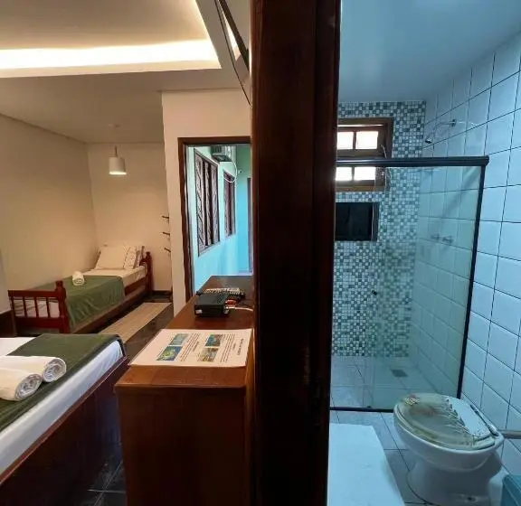 スーペリアトリプルルーム, Porto Abraão Pousada