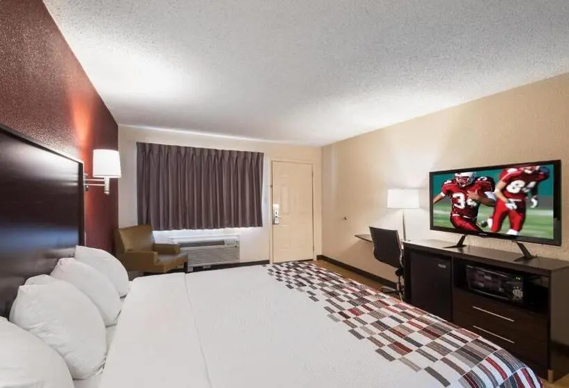 キングサイズベッドのデラックスルーム, Red Roof Inn Temple