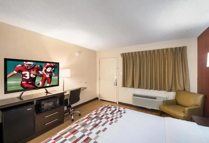キングサイズベッドのデラックスルーム, Red Roof Inn Temple