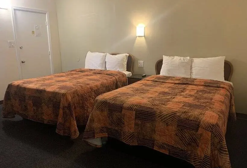 2ダブルベッドのスタンダードルーム, Ventura Beach House Motel