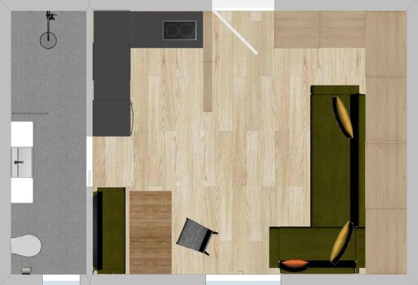 חדר סטודיו סטנדרד, Appartements Täli