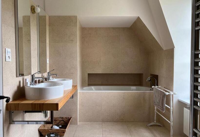 전망이 좋은 디럭스 스위트, Chateau Des Faugs