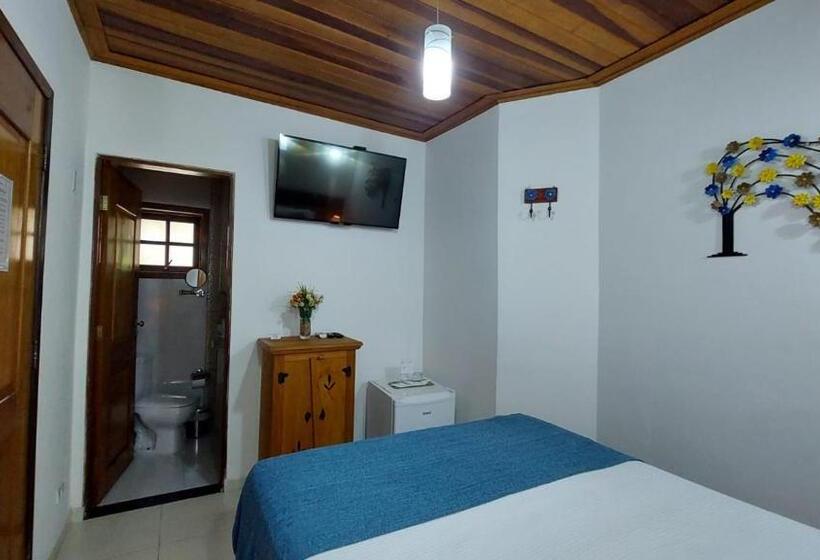 جناح جونيور مطل على الحديقة, Pousada Canoa Caiçara Ilhabela