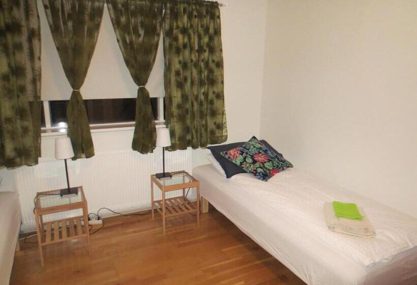 اتاق استاندارد با سرویس بهداشتی مشترک, Teigur Guesthouse