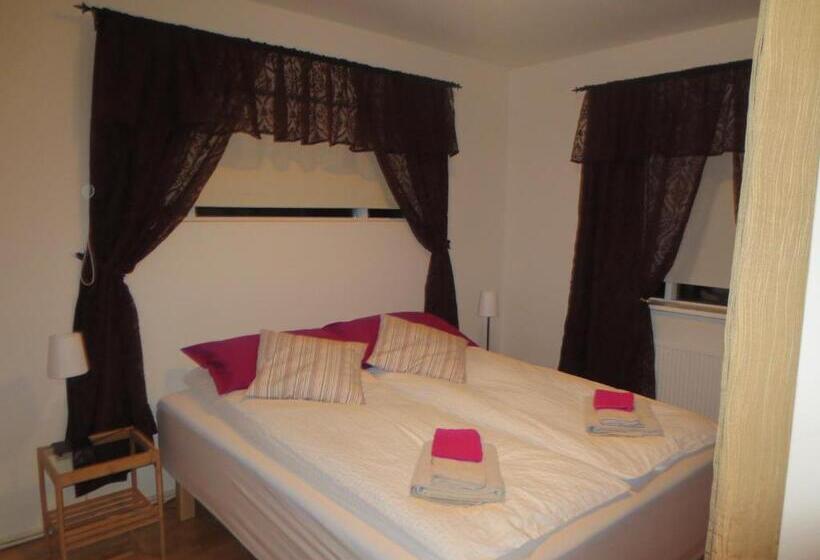 اتاق استاندارد با سرویس بهداشتی مشترک, Teigur Guesthouse