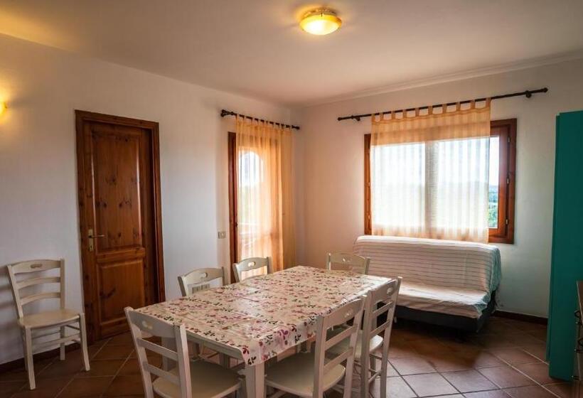 Апартаменты 1 Спальня Вид на Море, Residence Lu Lamoni Costa Nord